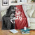 Custom British Lions New Zealand Blanket Unique Style - Polynesian Pride
