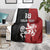 Custom British Lions New Zealand Blanket Unique Style - Polynesian Pride