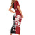 Custom British Lions New Zealand Family Matching Short Sleeve Bodycon Dress and Hawaiian Shirt Unique Style - Polynesian Pride