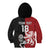 Custom British Lions New Zealand Kid Hoodie Unique Style - Polynesian Pride