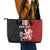 Custom British Lions New Zealand Leather Tote Bag Unique Style - Polynesian Pride