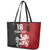 Custom British Lions New Zealand Leather Tote Bag Unique Style - Polynesian Pride