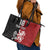 Custom British Lions New Zealand Leather Tote Bag Unique Style - Polynesian Pride