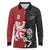 Custom British Lions New Zealand Long Sleeve Polo Shirt Unique Style - Polynesian Pride