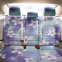Purple Aloha Hawaiian Back Car Seat Cover Tropical Flower Palm Leaf Pattern LT19 - Polynesian Pride