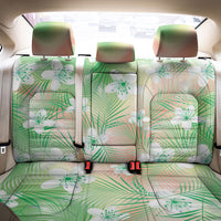 Green Aloha Hawaiian Back Car Seat Cover Tropical Flower Palm Leaf Pattern LT19 - Polynesian Pride