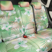 Green Aloha Hawaiian Back Car Seat Cover Tropical Flower Palm Leaf Pattern LT19 - Polynesian Pride