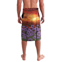 Personalised ANZAC Day Lavalava Remembering the Animals of War