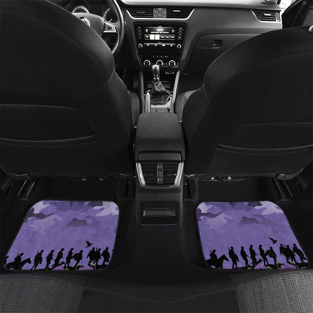 ANZAC Day Car Mats Lest We Forget the Animals Too