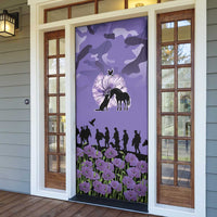 ANZAC Day Door Cover Lest We Forget the Animals Too