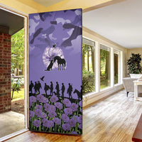 ANZAC Day Door Cover Lest We Forget the Animals Too