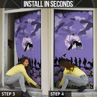 ANZAC Day Door Cover Lest We Forget the Animals Too