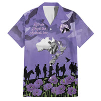 ANZAC Day Family Matching Tank Maxi Dress and Hawaiian Shirt Lest We Forget the Animals Too