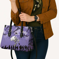 ANZAC Day Leather Bag Lest We Forget the Animals Too