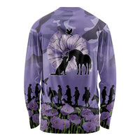 ANZAC Day Long Sleeve Shirt Lest We Forget the Animals Too