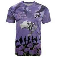 ANZAC Day T Shirt Lest We Forget the Animals Too