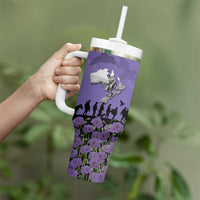 ANZAC Day Tumbler With Handle Lest We Forget the Animals Too
