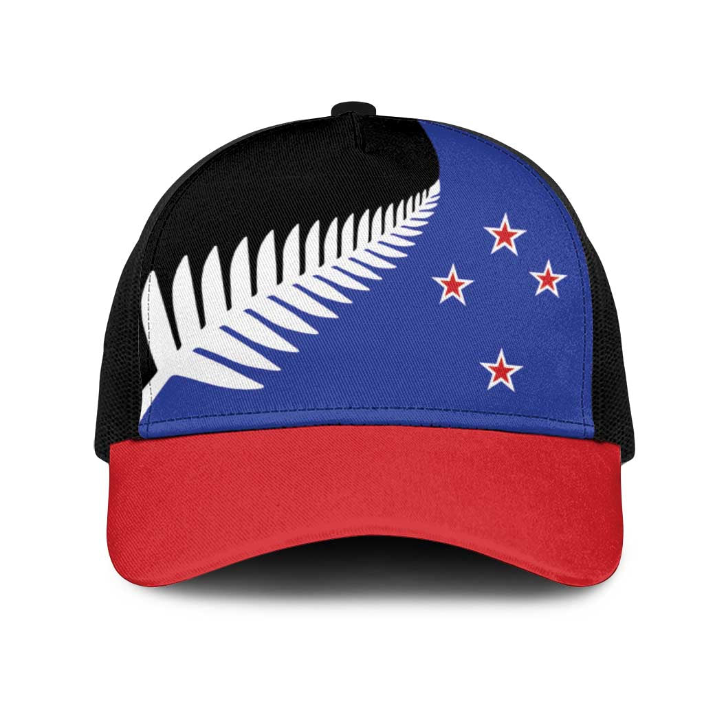 New Zealand Mesh Trucker Cap National Flag Style - Polynesian Pride