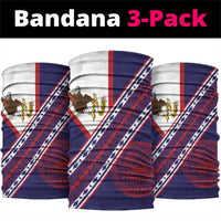 American Samoa Flag Day Neck Gaiter Polynesian Tribal Tattoo Eagle Art