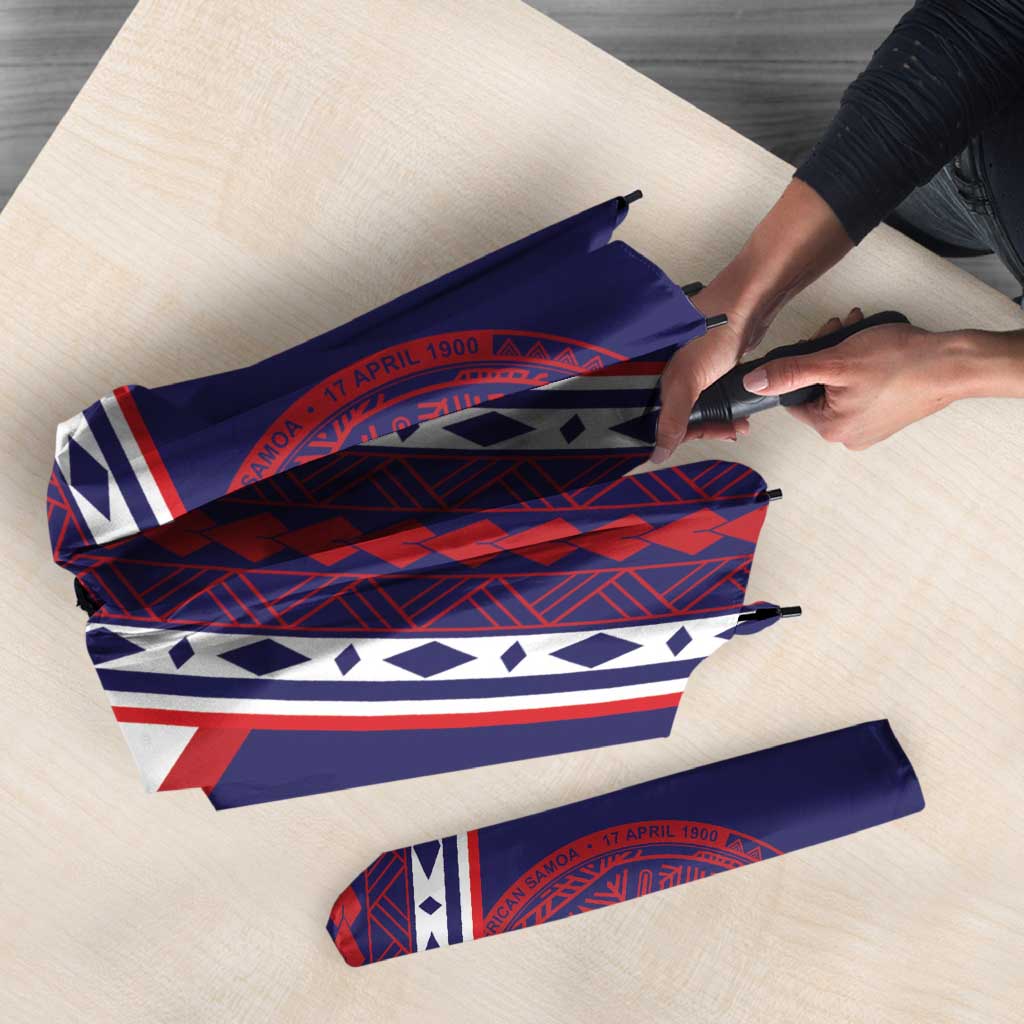 American Samoa Flag Day Umbrella Polynesian Tribal Tattoo Eagle Art