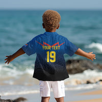Custom World Football 2026 DR Congo Kid Hawaiian Shirt Les Leopards Coupe du Monde Glory