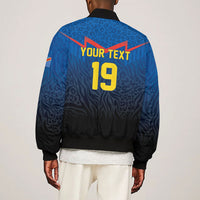 Custom World Football 2026 DR Congo Sleeve Zip Bomber Jacket Les Leopards Coupe du Monde Glory