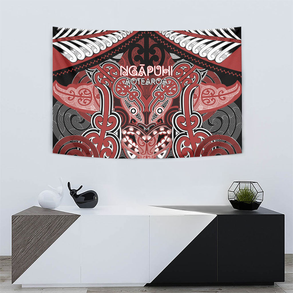 Aotearoa Iwi Ngapuhi Tapestry Maori Kowhaiwhai Pattern LT19 - Polynesian Pride