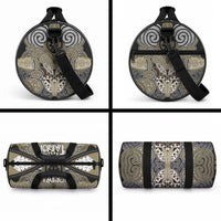 Aotearoa Iwi Waikato Tainui Duffle Bag Maori Kowhaiwhai Pattern LT19 - Polynesian Pride