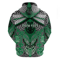 Aotearoa Iwi Ngai Tahu Personalised Hoodie Maori Kowhaiwhai Pattern LT19 - Polynesian Pride