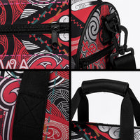 Aotearoa Iwi Te Arawa Duffle Bag Maori Kowhaiwhai Pattern LT19 - Polynesian Pride