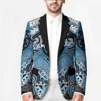 Aotearoa Iwi Ngati Kahungunu Personalised Blazer Maori Kowhaiwhai Pattern LT19 - Polynesian Pride