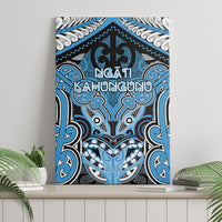 Aotearoa Iwi Ngati Kahungunu Canvas Wall Art Maori Kowhaiwhai Pattern LT19 - Polynesian Pride