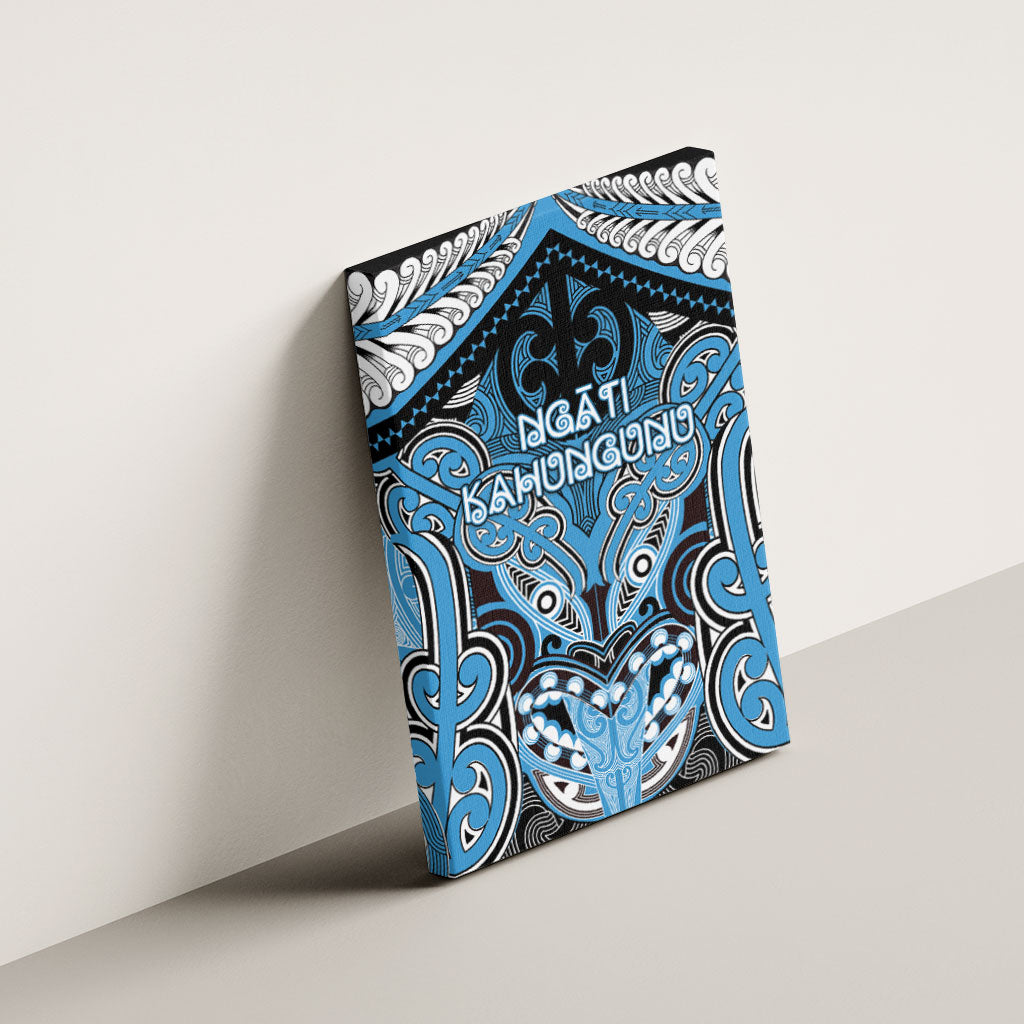 Aotearoa Iwi Ngati Kahungunu Canvas Wall Art Maori Kowhaiwhai Pattern LT19 - Polynesian Pride
