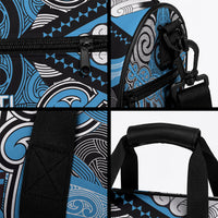 Aotearoa Iwi Ngati Kahungunu Duffle Bag Maori Kowhaiwhai Pattern LT19 - Polynesian Pride