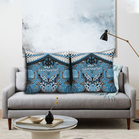 Aotearoa Iwi Ngati Kahungunu Pillow Cover Maori Kowhaiwhai Pattern LT19 - Polynesian Pride