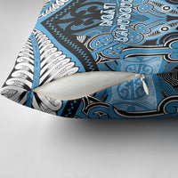 Aotearoa Iwi Ngati Kahungunu Pillow Cover Maori Kowhaiwhai Pattern LT19 - Polynesian Pride