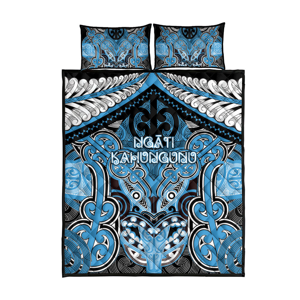 Aotearoa Iwi Ngati Kahungunu Quilt Bed Set Maori Kowhaiwhai Pattern LT19 - Polynesian Pride