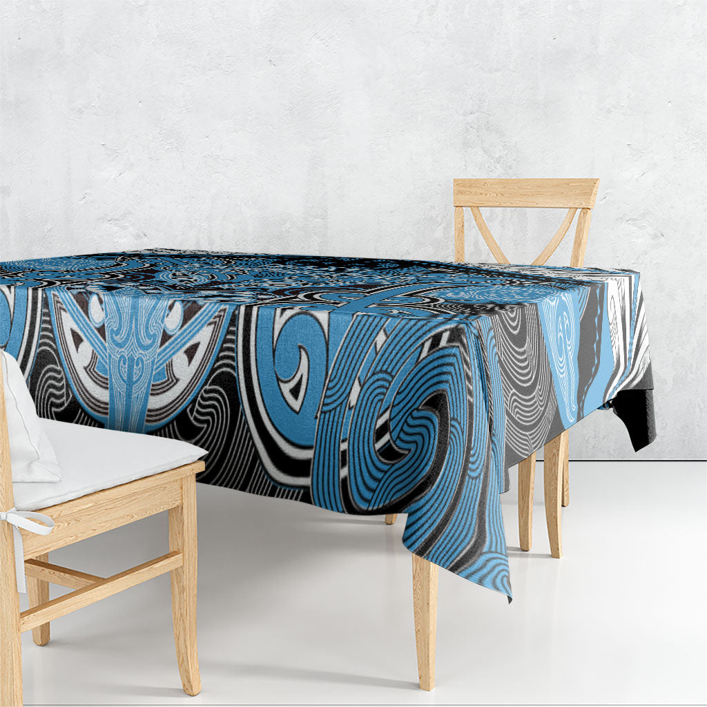 Aotearoa Iwi Ngati Kahungunu Tablecloth Maori Kowhaiwhai Pattern LT19 - Polynesian Pride