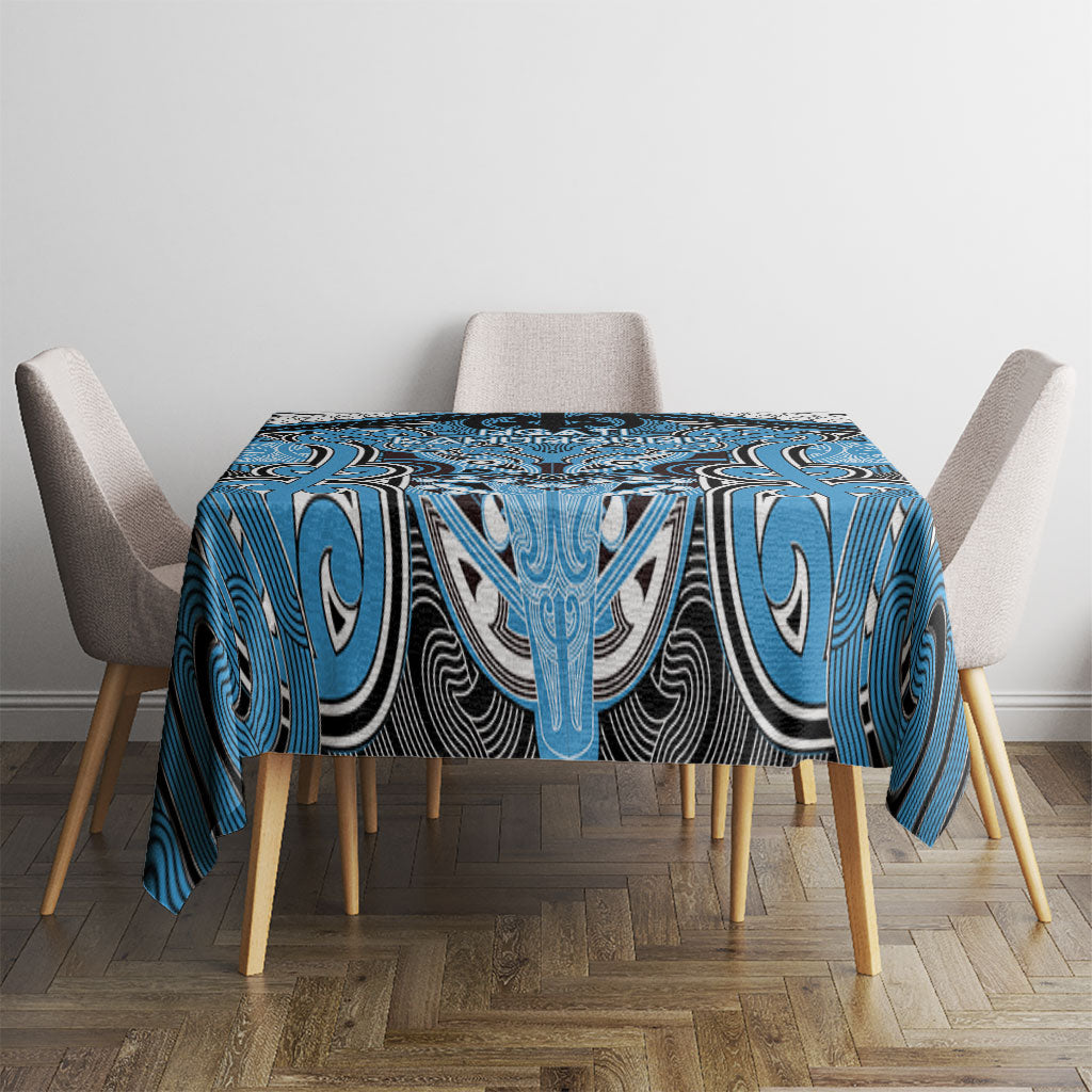 Aotearoa Iwi Ngati Kahungunu Tablecloth Maori Kowhaiwhai Pattern LT19 - Polynesian Pride