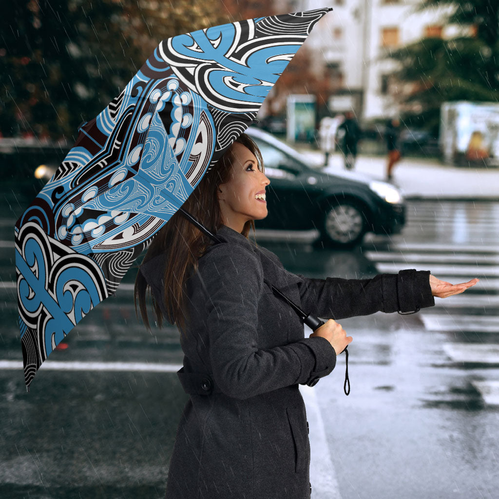 Aotearoa Iwi Ngati Kahungunu Umbrella Maori Kowhaiwhai Pattern LT19 - Polynesian Pride