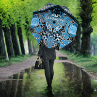 Aotearoa Iwi Ngati Kahungunu Umbrella Maori Kowhaiwhai Pattern LT19 - Polynesian Pride