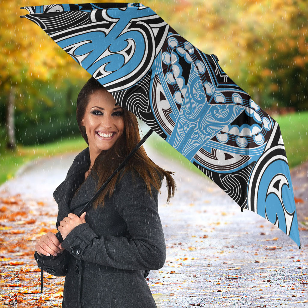 Aotearoa Iwi Ngati Kahungunu Umbrella Maori Kowhaiwhai Pattern LT19 - Polynesian Pride