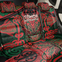 Aotearoa Iwi Tuhoe Back Car Seat Cover Maori Kowhaiwhai Pattern LT19 - Polynesian Pride