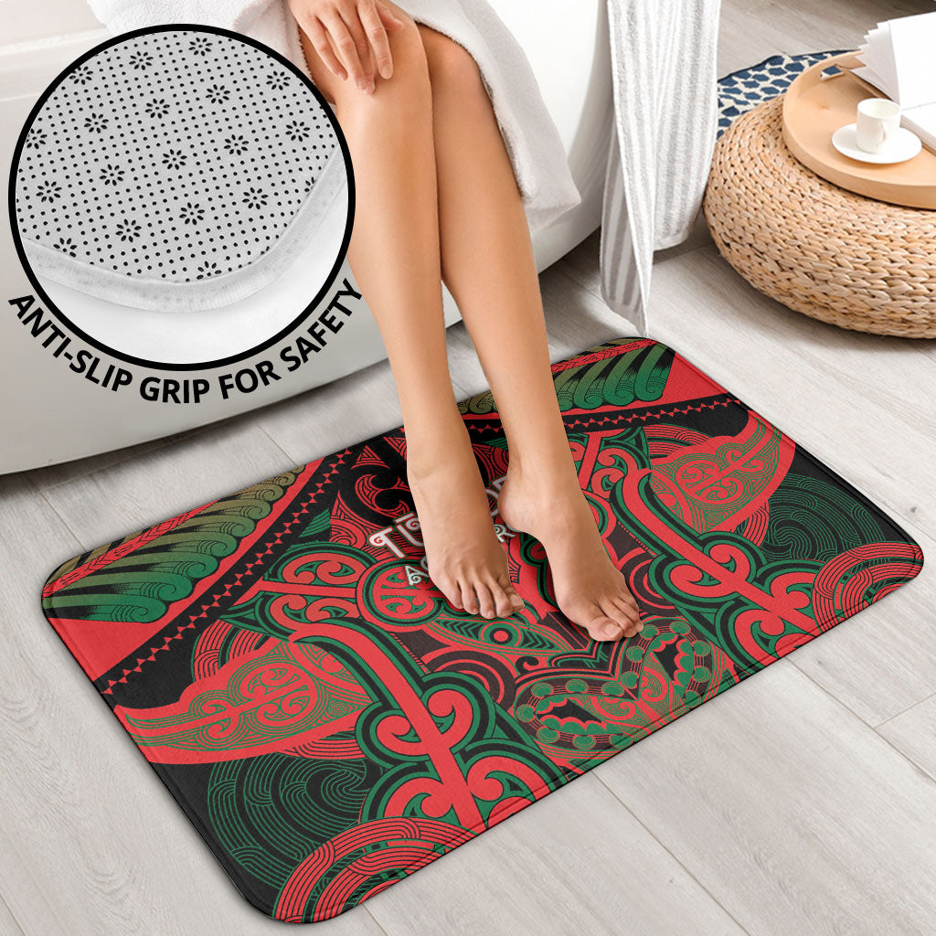 Aotearoa Iwi Tuhoe Bathroom Set Maori Kowhaiwhai Pattern LT19 - Polynesian Pride