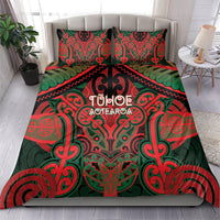 Aotearoa Iwi Tuhoe Bedding Set Maori Kowhaiwhai Pattern LT19 - Polynesian Pride