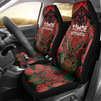 Aotearoa Iwi Tuhoe Car Seat Cover Maori Kowhaiwhai Pattern LT19 - Polynesian Pride