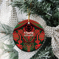 Aotearoa Iwi Tuhoe Personalised Ceramic Ornament Maori Kowhaiwhai Pattern LT19 - Polynesian Pride