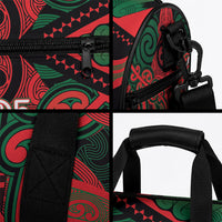 Aotearoa Iwi Tuhoe Duffle Bag Maori Kowhaiwhai Pattern LT19 - Polynesian Pride