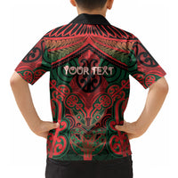 Aotearoa Iwi Tuhoe Personalised Hawaiian Shirt Maori Kowhaiwhai Pattern LT19 - Polynesian Pride