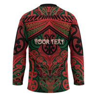 Aotearoa Iwi Tuhoe Personalised Hockey Jersey Maori Kowhaiwhai Pattern LT19 - Polynesian Pride